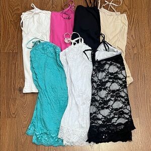 Colorful Lace Camisole Set